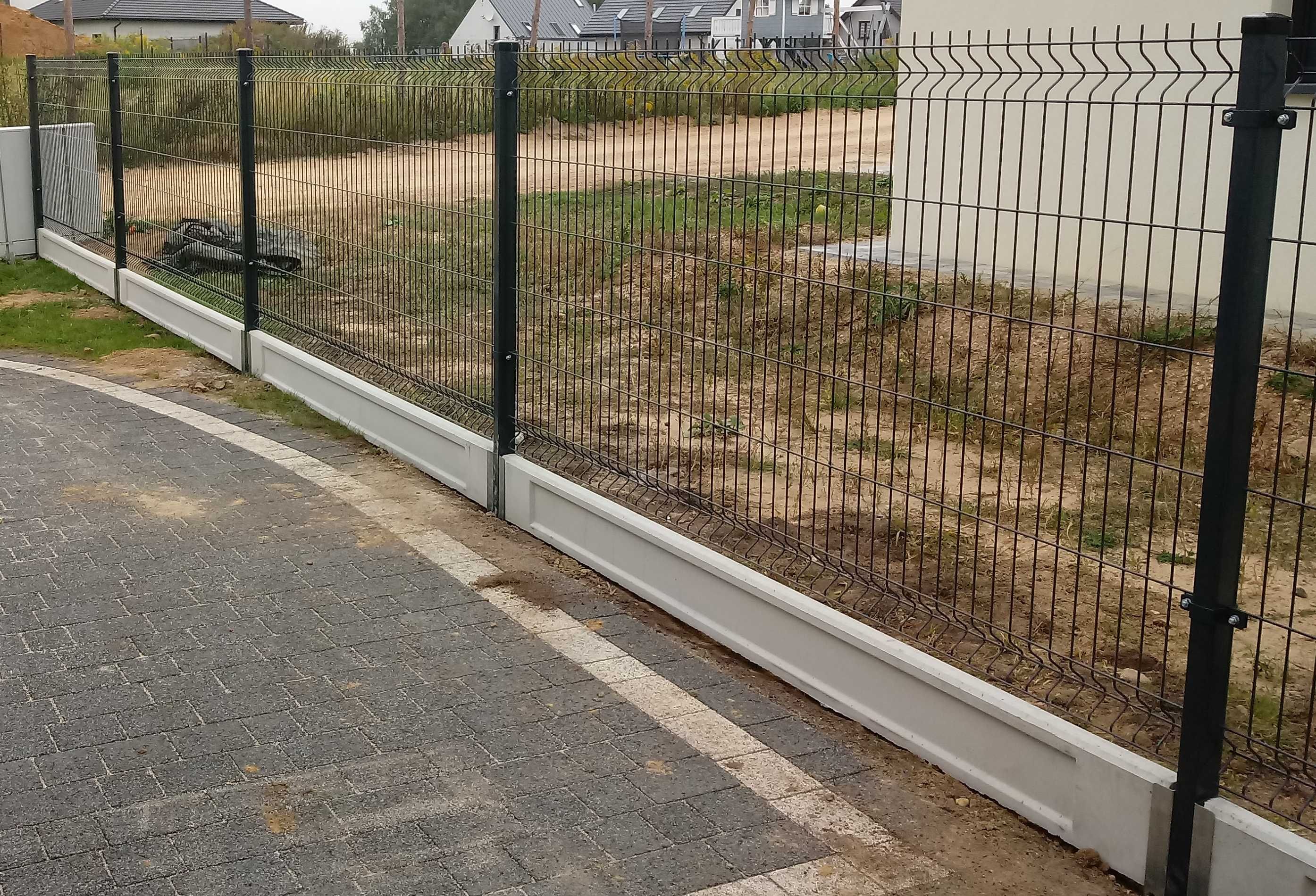 Ogrodzenia panelowe 3D systemowe płoty MONTAŻ ogrodzeń panelowych
