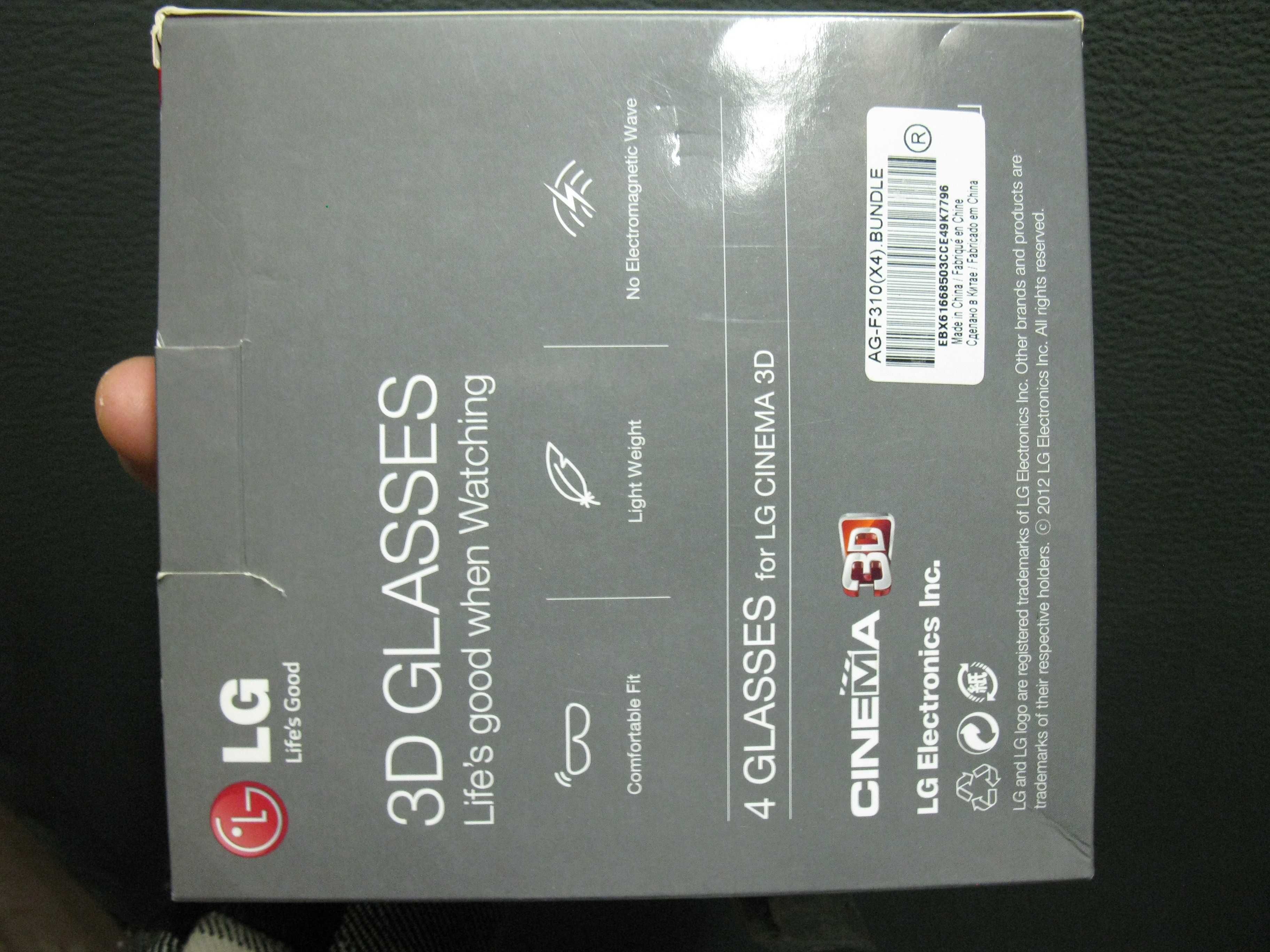 Очки LG 3D AG-F310 комплект из 4 штук