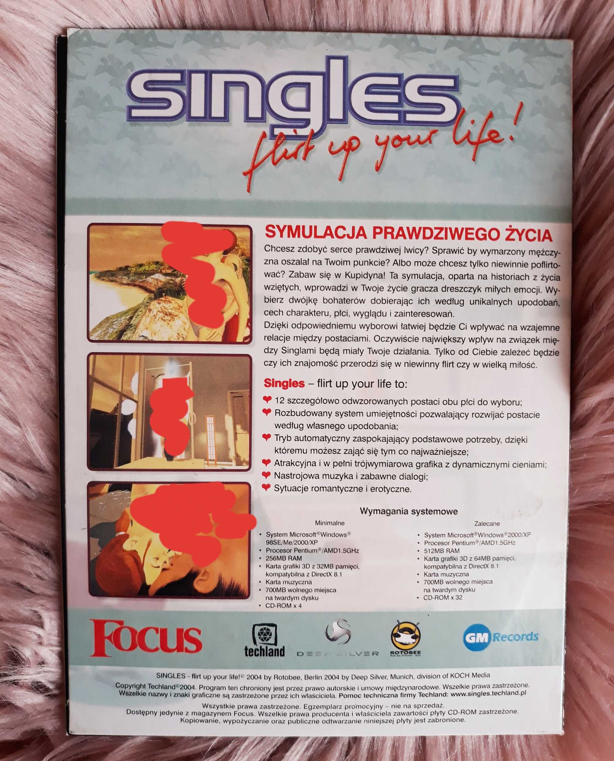 "Singles" gra na komputer PC CD ROM