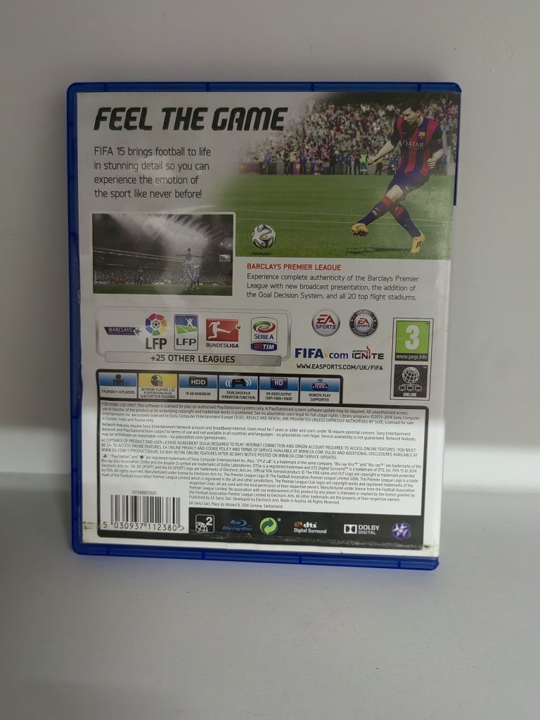 Gra FIFA 15 na konsole PlayStation 4