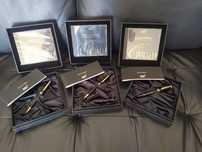 Conjunto completo Montblanc 75 anos: Caneta, esferografica, lapiseira.