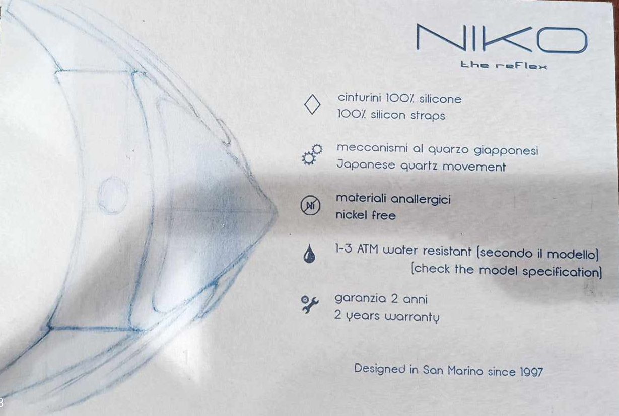 Sprzedam Zegarek Męski Firmy NIKO z San Marino