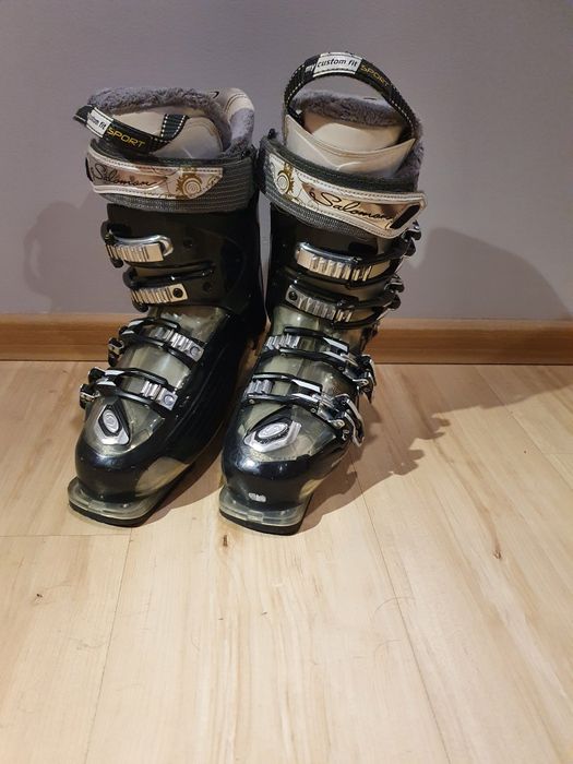 Buty narciarskie damskie Salomon rozmiar 24, twardość 85