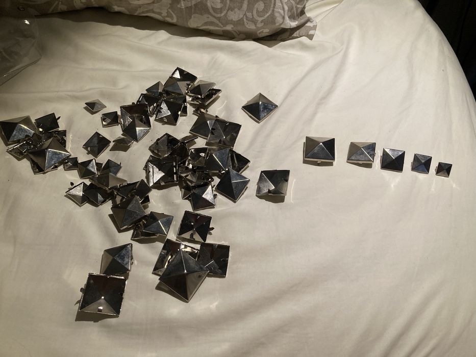 glam rock ćwieki napy metal pasmanteria rękodzieło