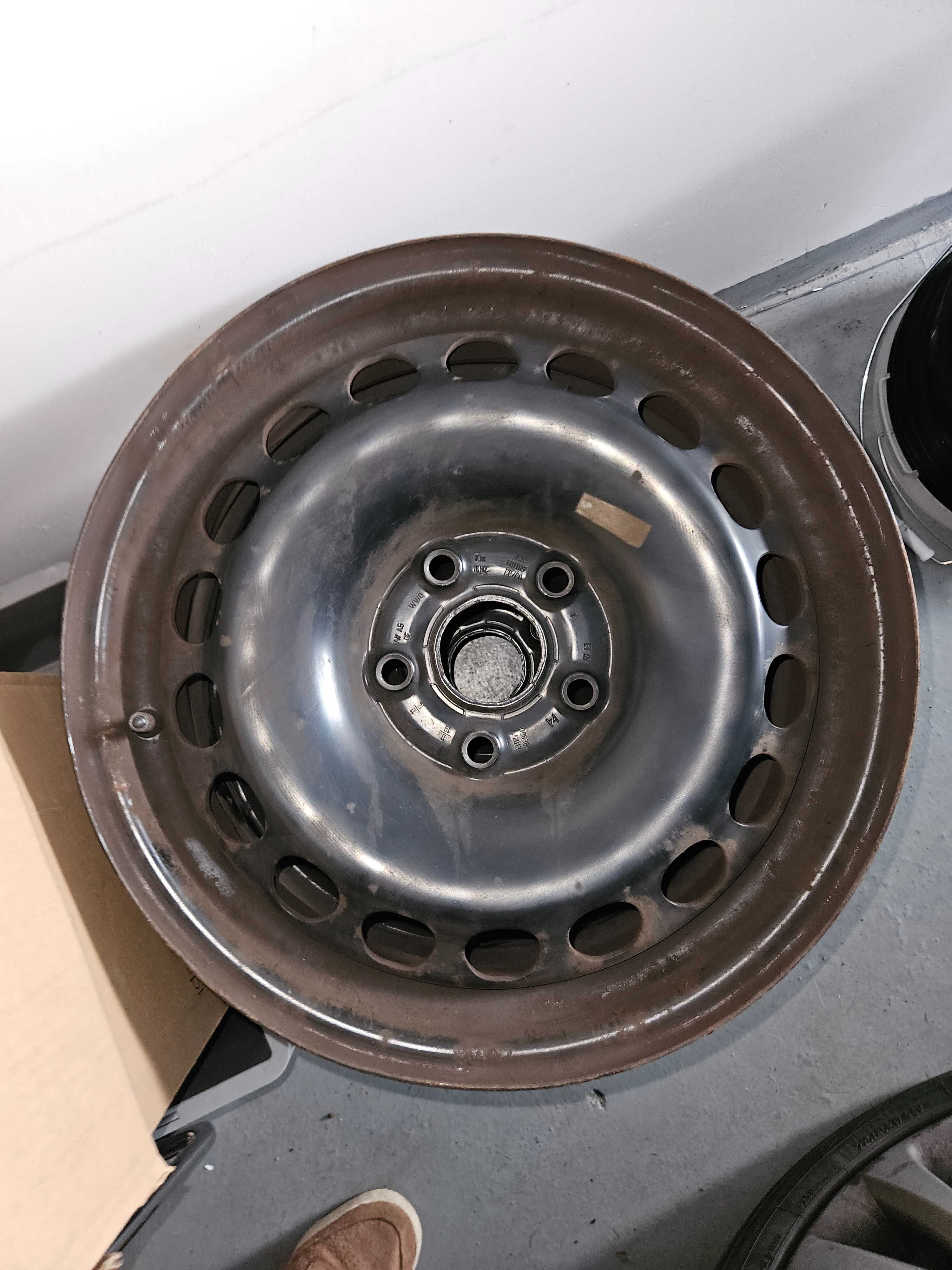 Felgi stalowe 16" 7J skoda vw audi