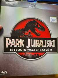 Park jurajski trylogia blu ray, sklep Tychy, wymiana, płyty bd