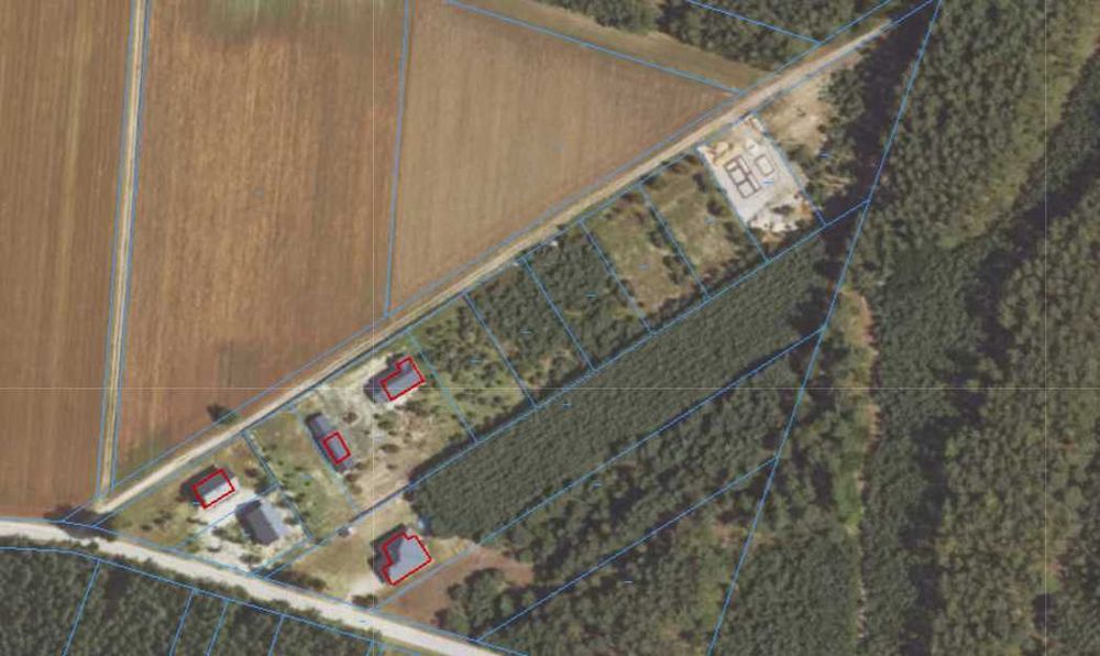 Działka budowlana 1500 m2, Mierzyn, praw. warunki zabudowy, prąd, woda