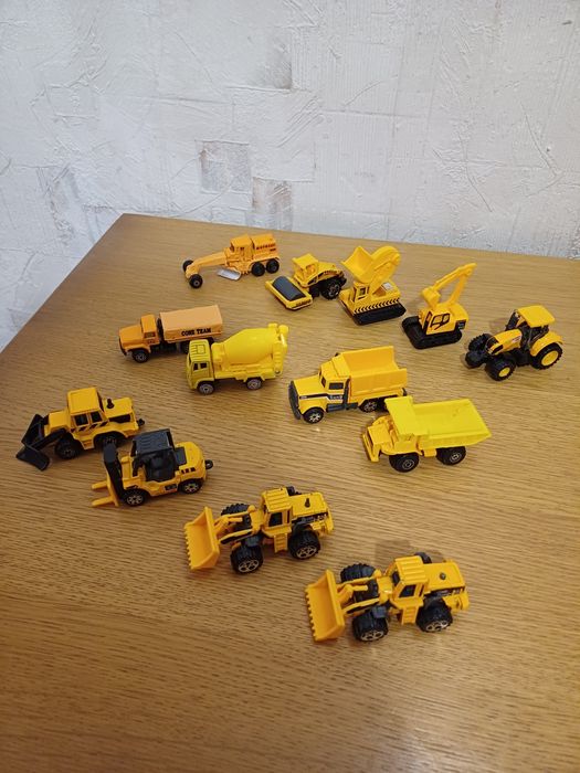 Набір машинок будівельна техніка