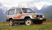Isuzu Trooper 1987 Peças