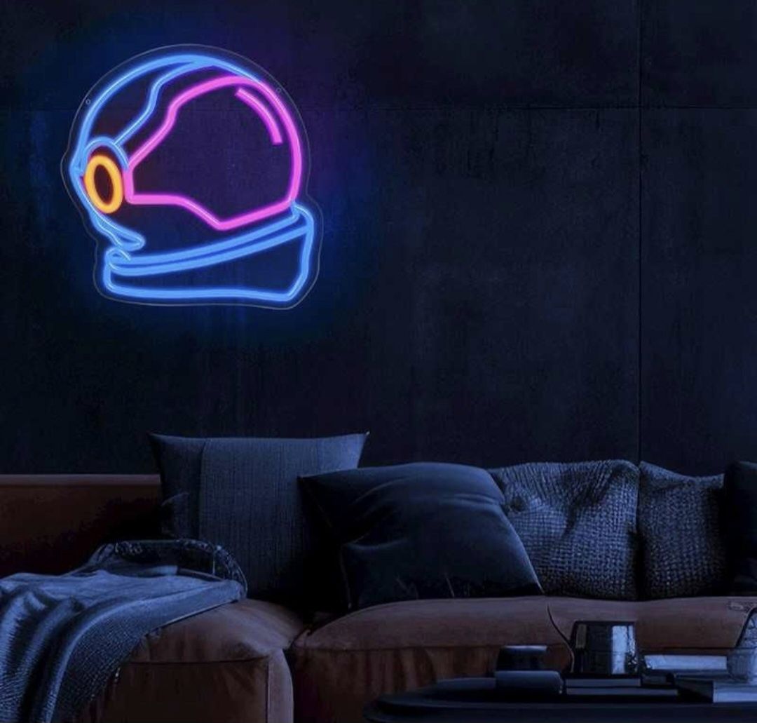 Astronauta Neon LED dla dzieci