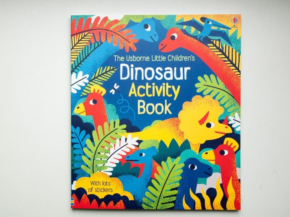 Książeczka z zadaniami o dinozaurach - dla fanów od lat 4 - NOWA