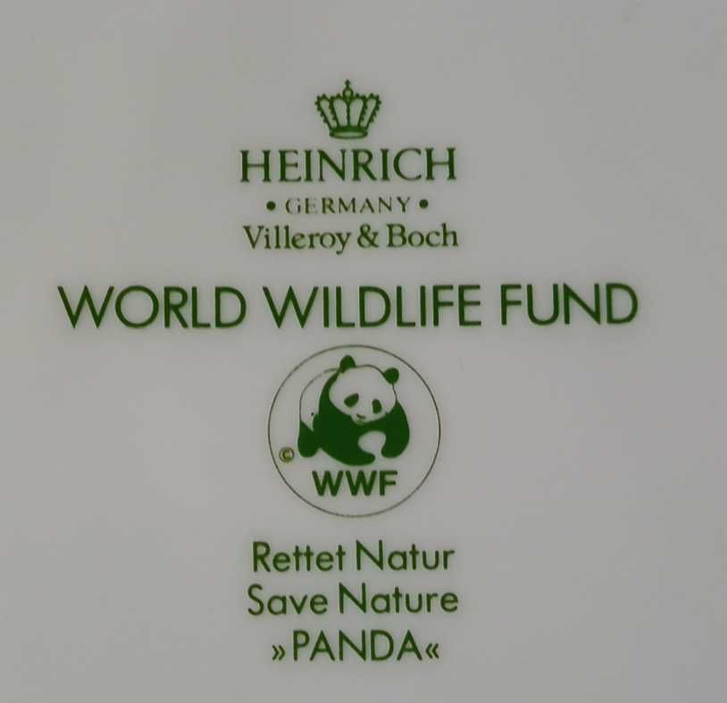 Villeroy & Boch WORLD WILDLIFE FUND 
Talerz 3D kolekcjonerski PANDA