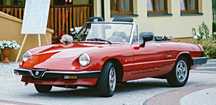 Czerwony kabriolet! Auto do ślubu
