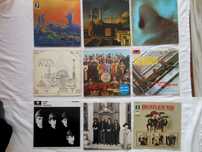 Dziewięć winyli Pink Floyd- The Beatles.