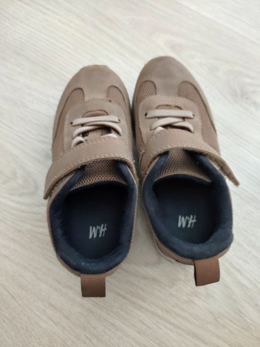 Buty h&m adidasy chłopiec 27 brązowe