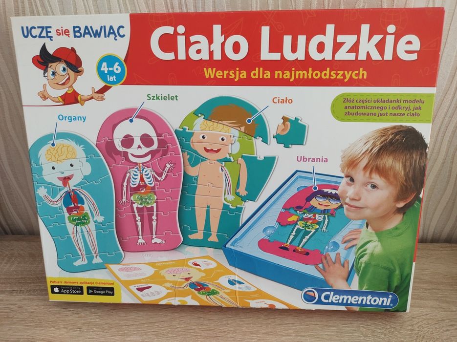 Puzzle Ciało Ludzkie Clementoni