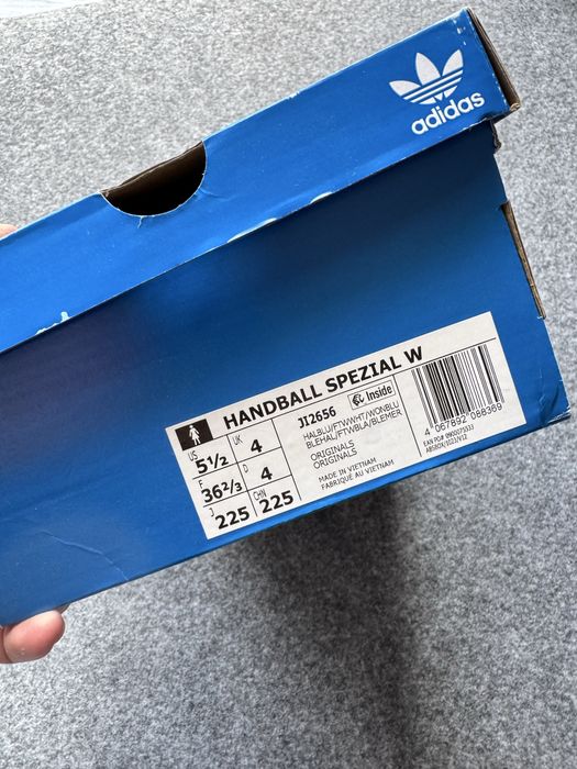 Adidas Handball Spezial Halo Blue White Wonder Blue - 36 2/3