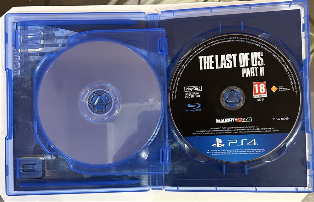 диск the last of us 2