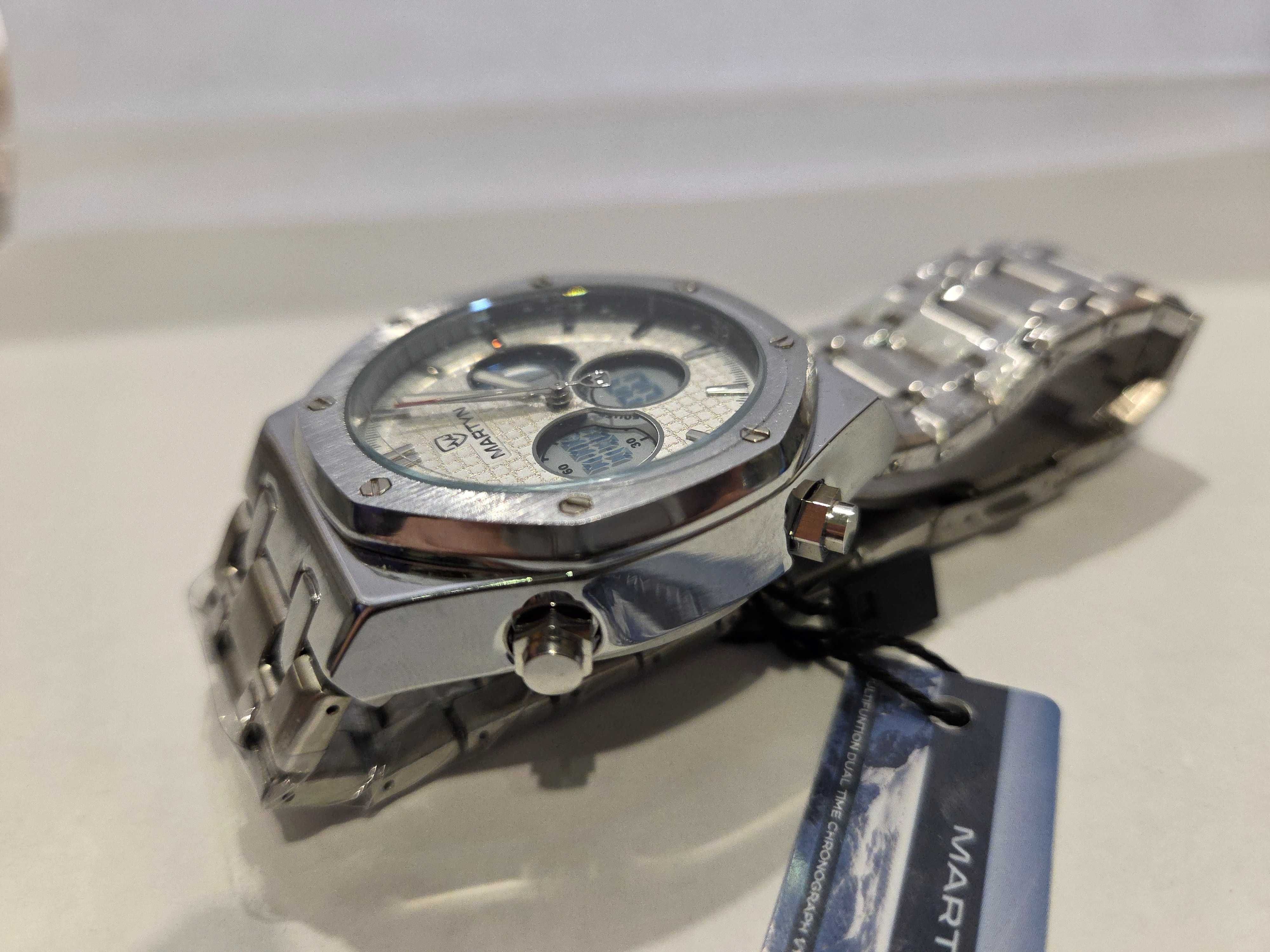 NOWY Zegarek Męski MARTYN LINE Chronograph 3156 / Edycja Limitowana