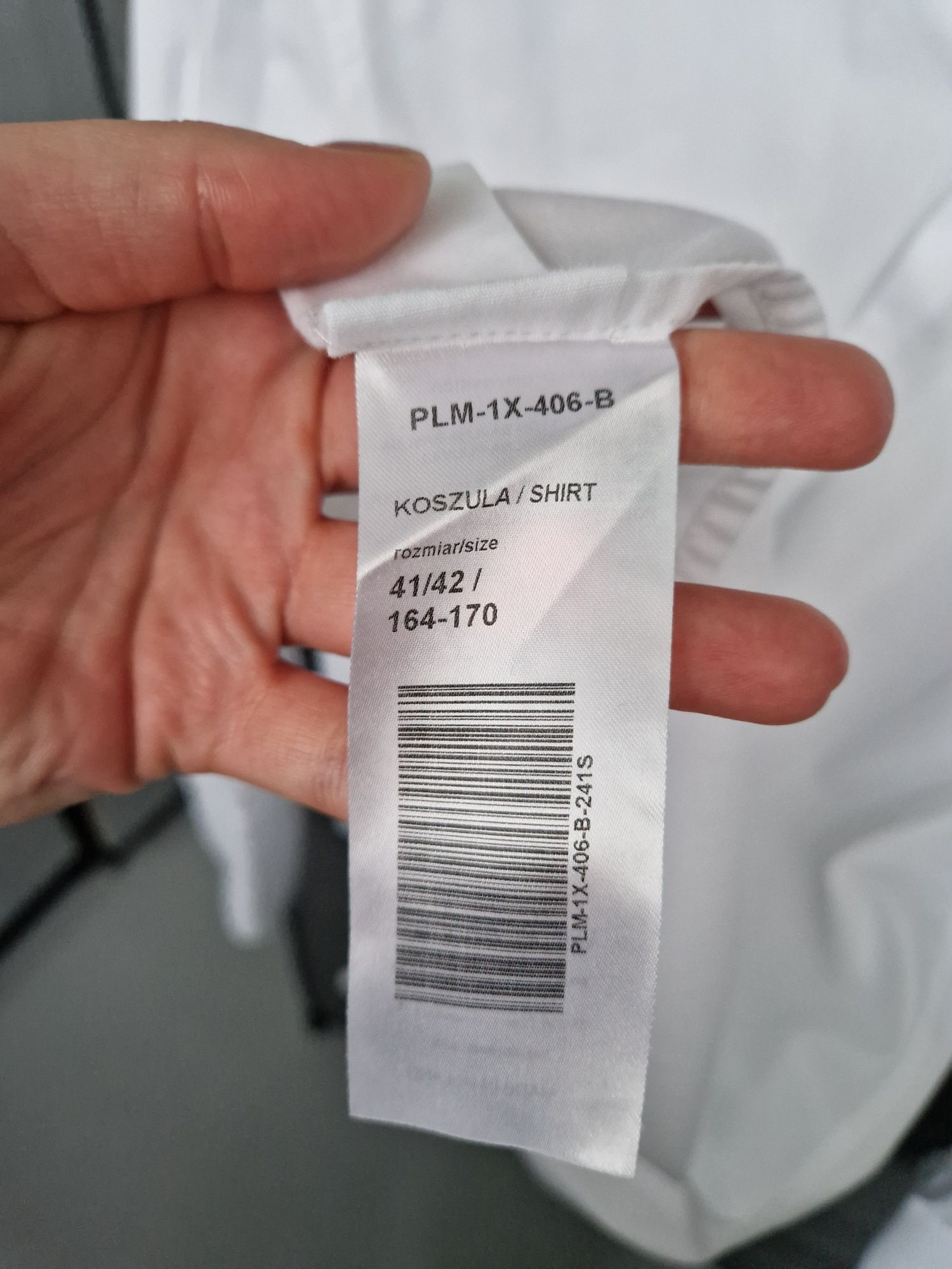 Koszula męska 41/42 pako lorente do renowacji na guziki bawełna