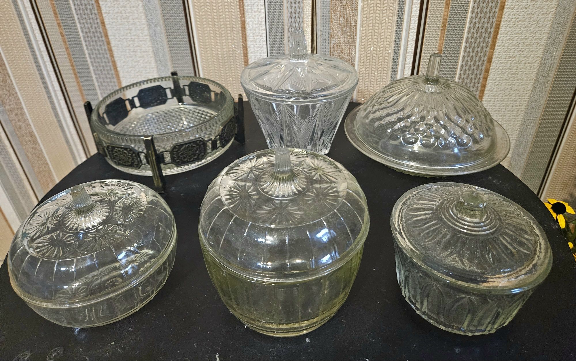 Рюмки чарки бомбоньєрки, солонка, , розетка цукерниця