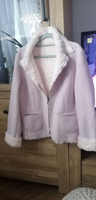 Śliczny kożuszek roz 38 Biba