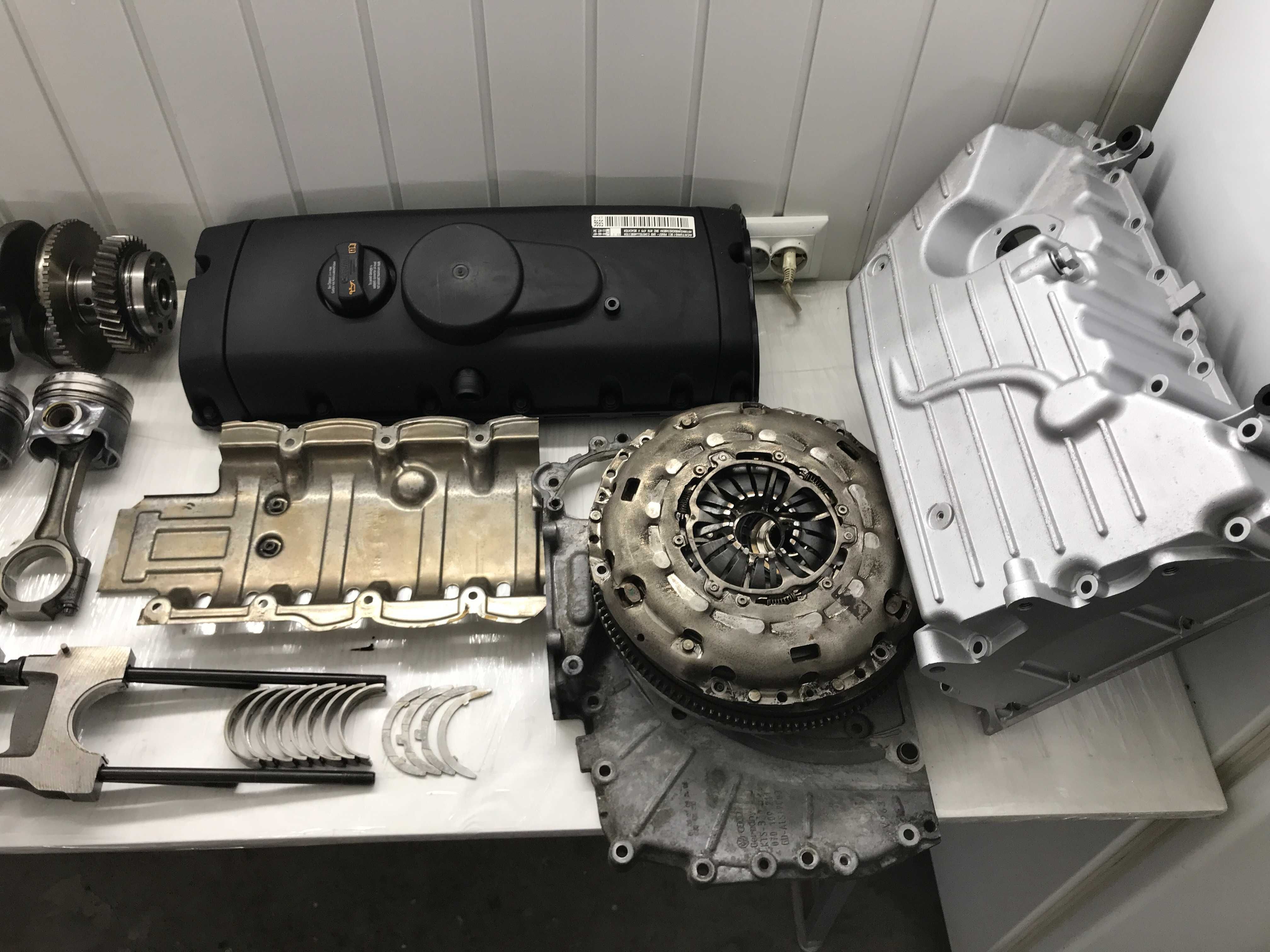 Двигун по частинах BNZ 2.5 Diesel VW Transporter T5 запчасти двигатель