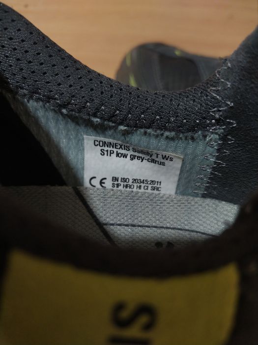 Ботинки Haix Connexis Safety T S1P low/grey-citrus