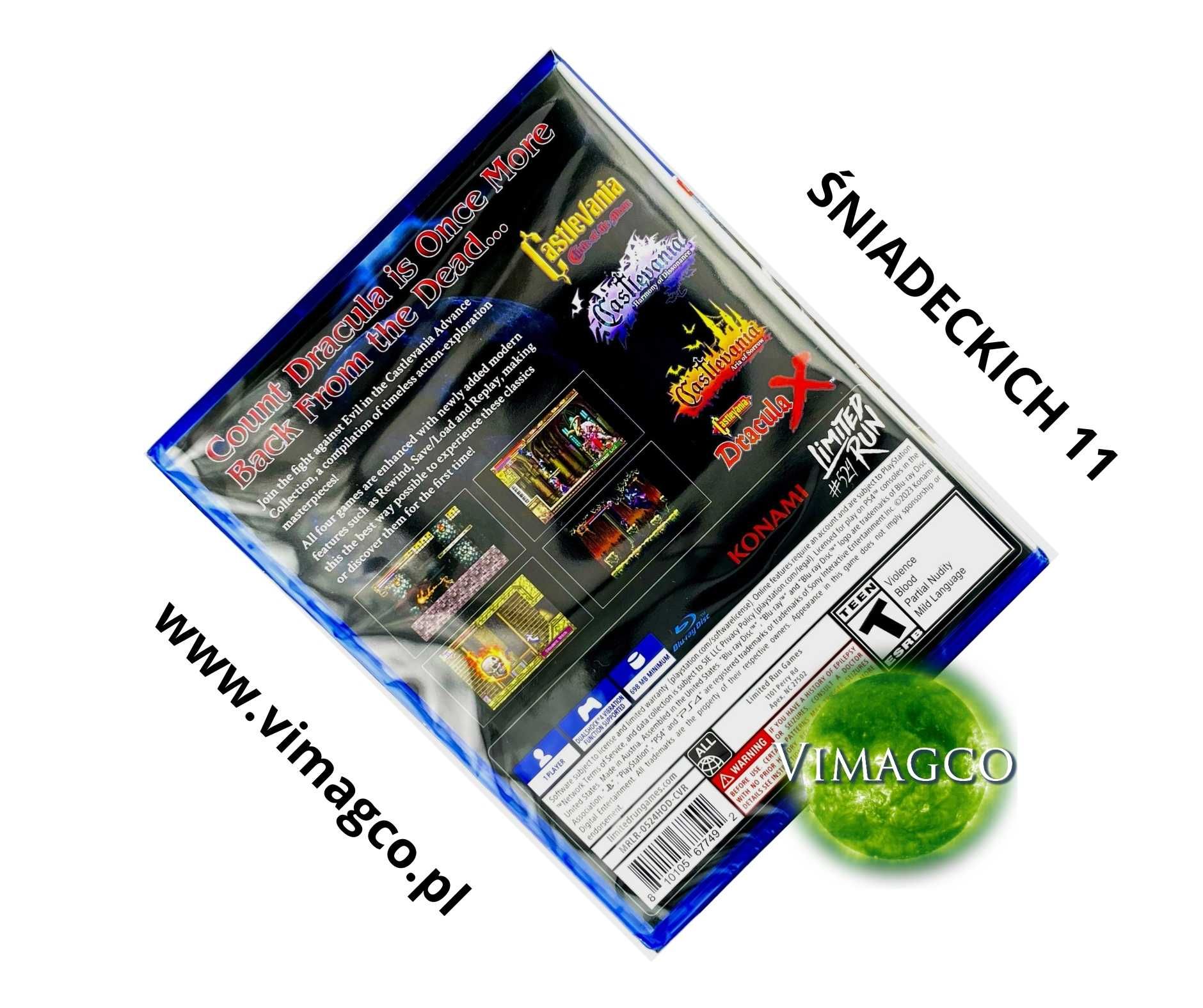 Castlevania Advance Collection PS4 Sklep VIMAGCO.PL Bydgoszcz