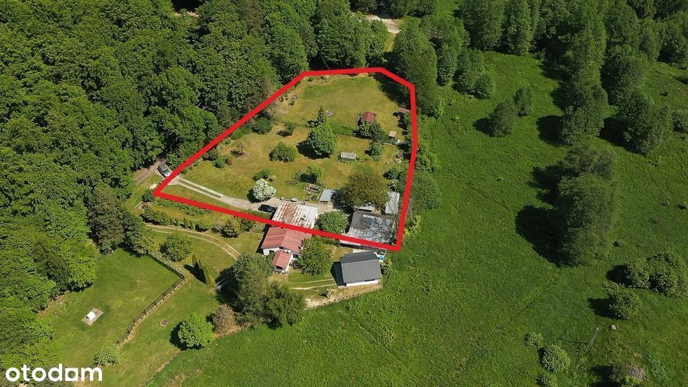 Duża działka Źródło Marii