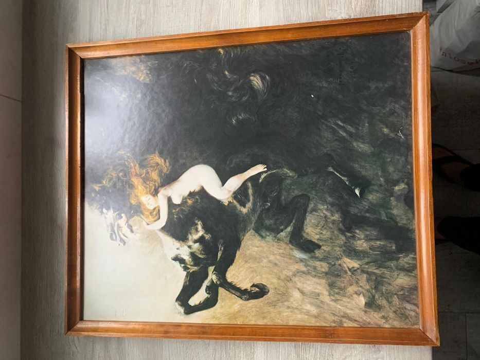 Reprodukcja obrazu "Szał Uniesień" autorstwa Władysława Podko