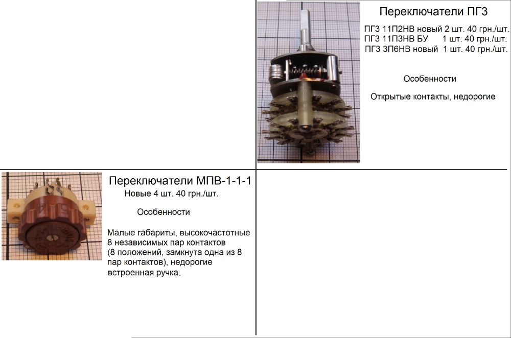 Переключатели продам