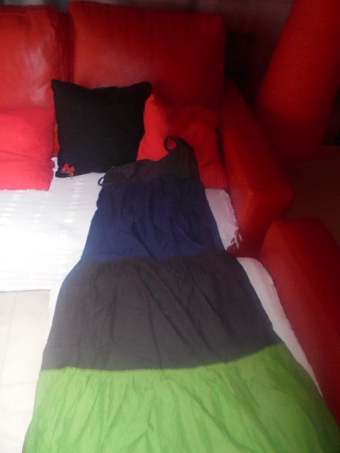 vestido comprido muito fresco