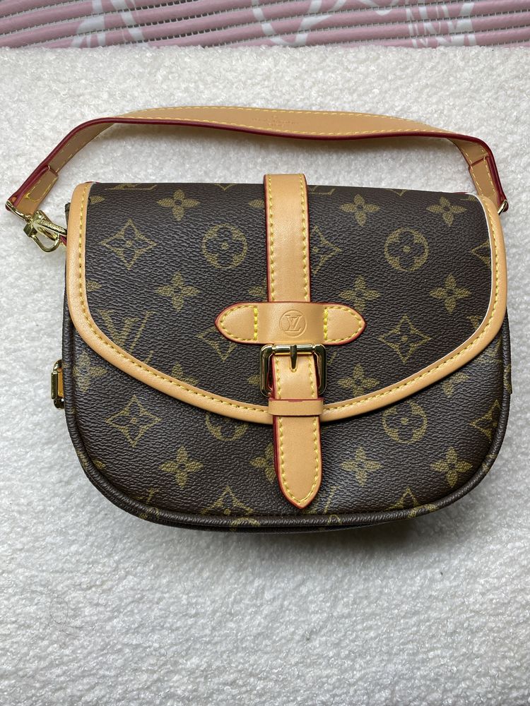 Torebka Louis vuitton Saumur BB monogram nowa