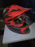 kask enduro full roz. M cross rower hulajnoga + gogle ls2