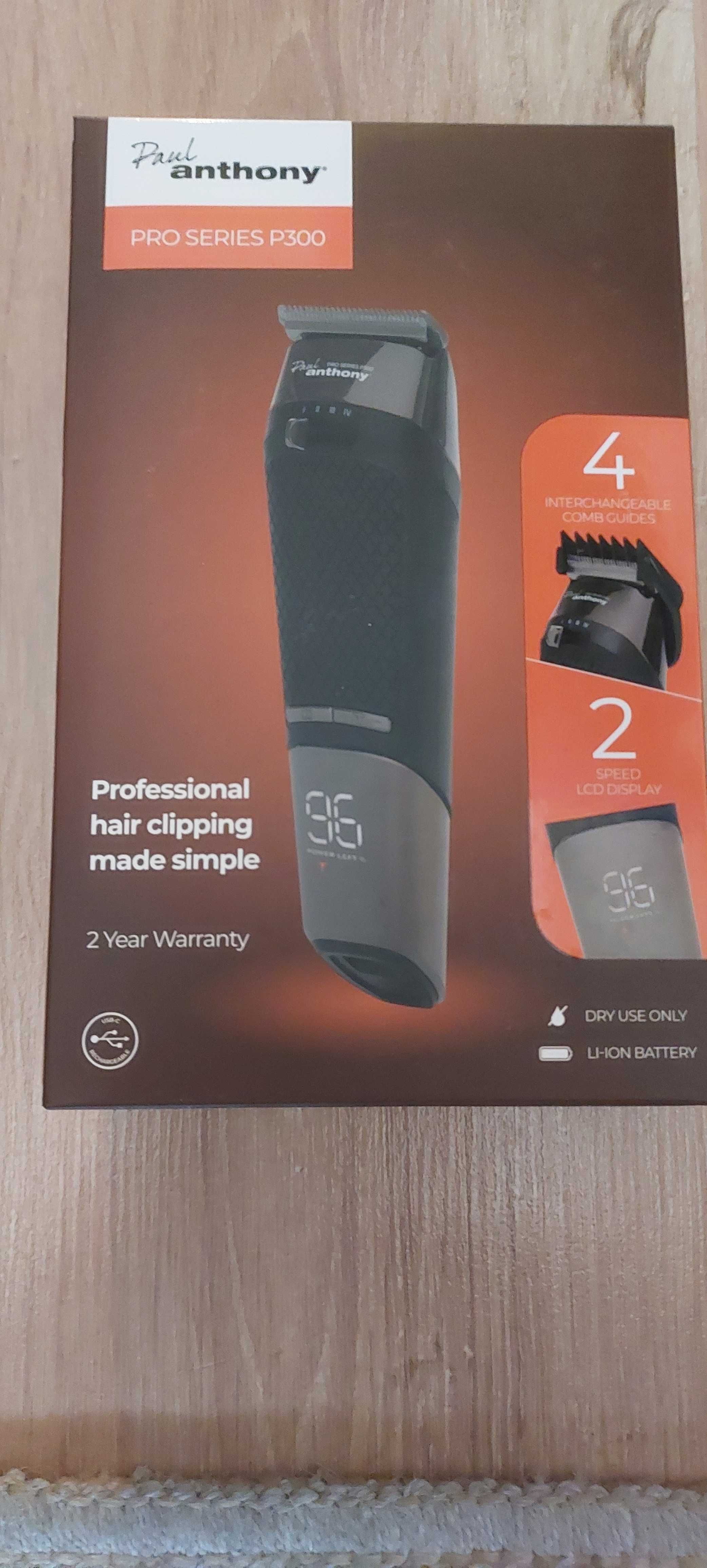 Maszynka do strzyżenia włosów Paul Anthony Pro Series P300