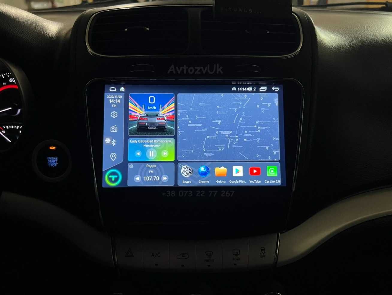 Магнитола JOURNEY Dodge FREEMONT Fiat GPS TV Джорни CarPlay Android 13