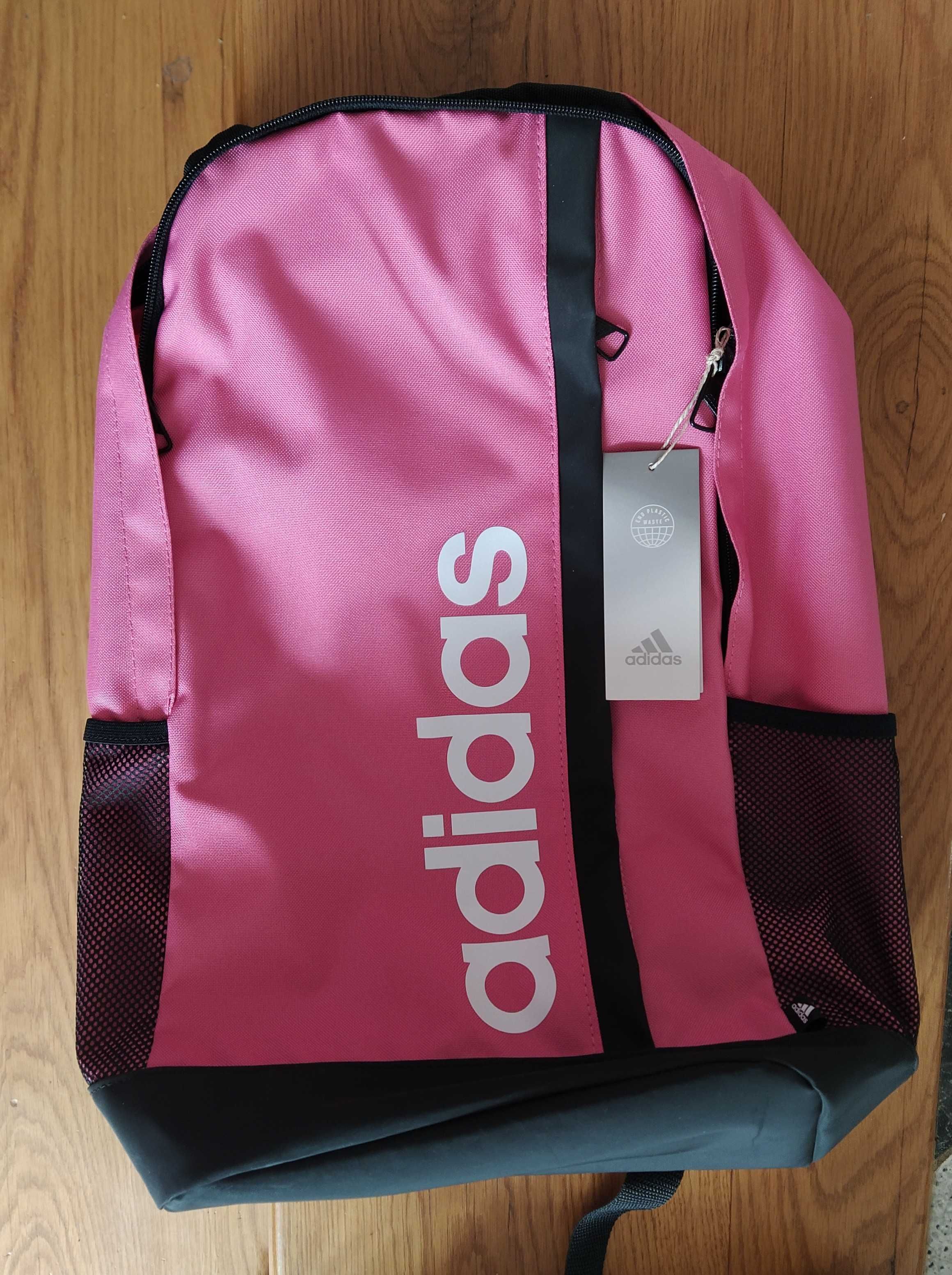 Adidas Essentials Logo Backpack na laptopa Różowy - nowy