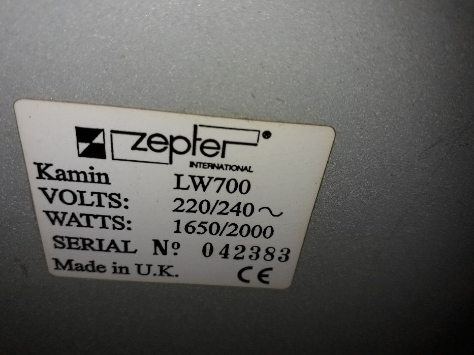 Sprzedam Kominek elektryczny Zepter