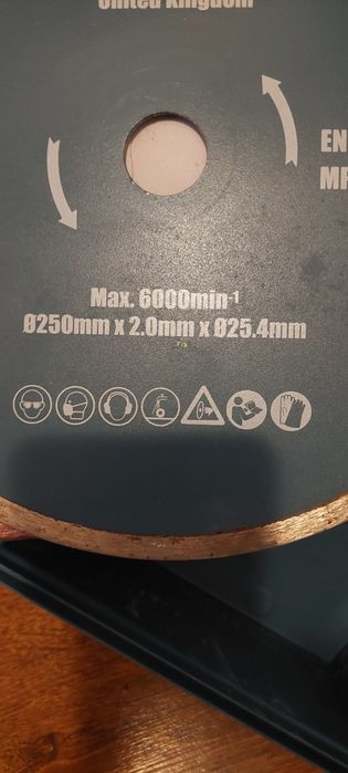 Tarcza ADIAM diamentowa 250mm .nowa