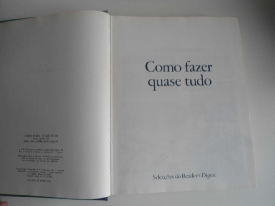 Como Fazer Quase Tudo