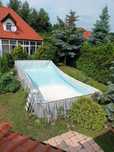 Basen Intex 975x488cm +pompa, pokrywa, odkurzacz, skimer, schodki