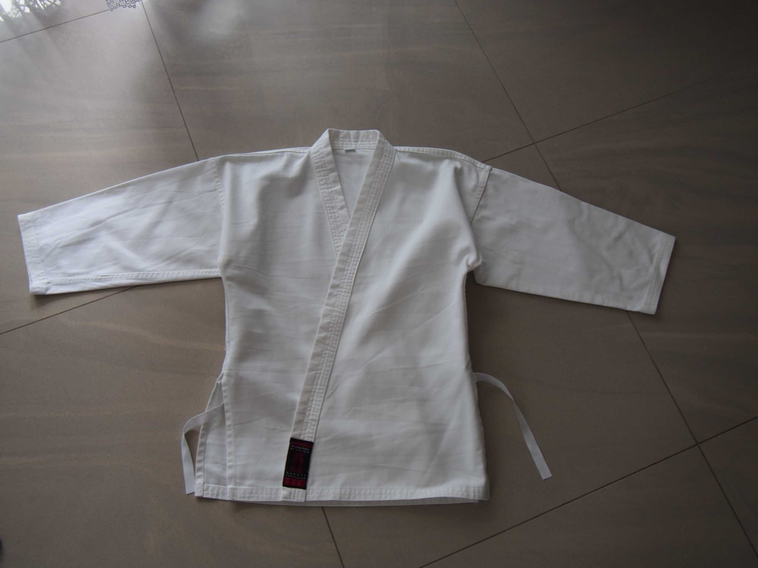 Kimono karate taekwondo - GÓRA 140 cm