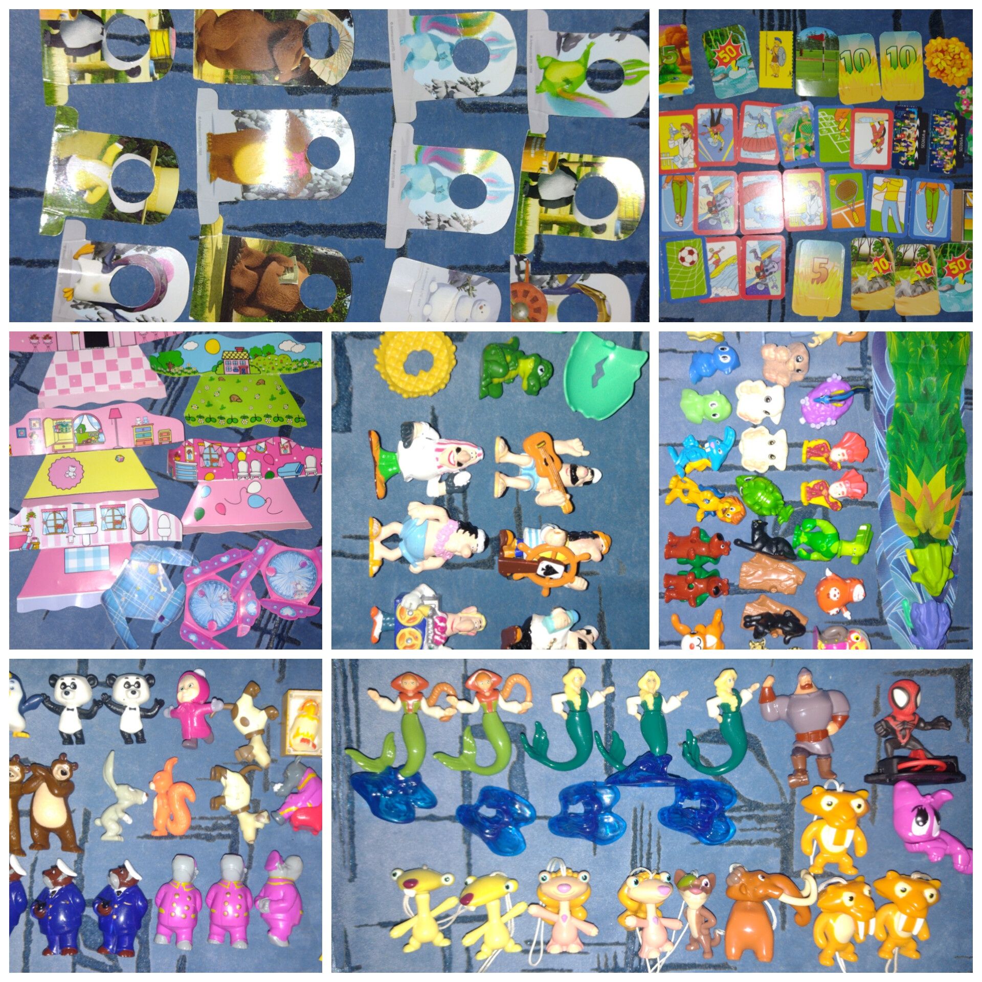 Игрушки из киндеров