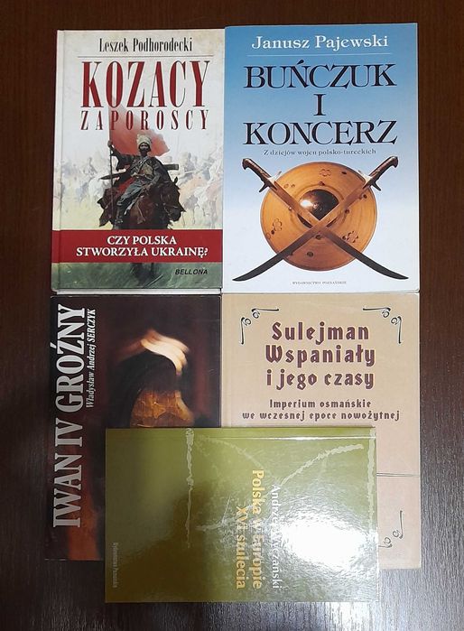 Książki historyczne - różna tematyka