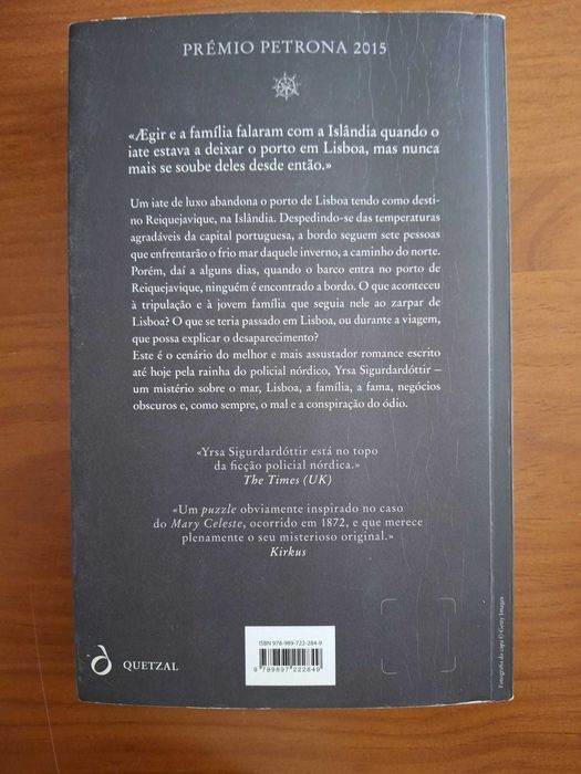 Yrsa Sigurdardóttir - O Silêncio do Mar