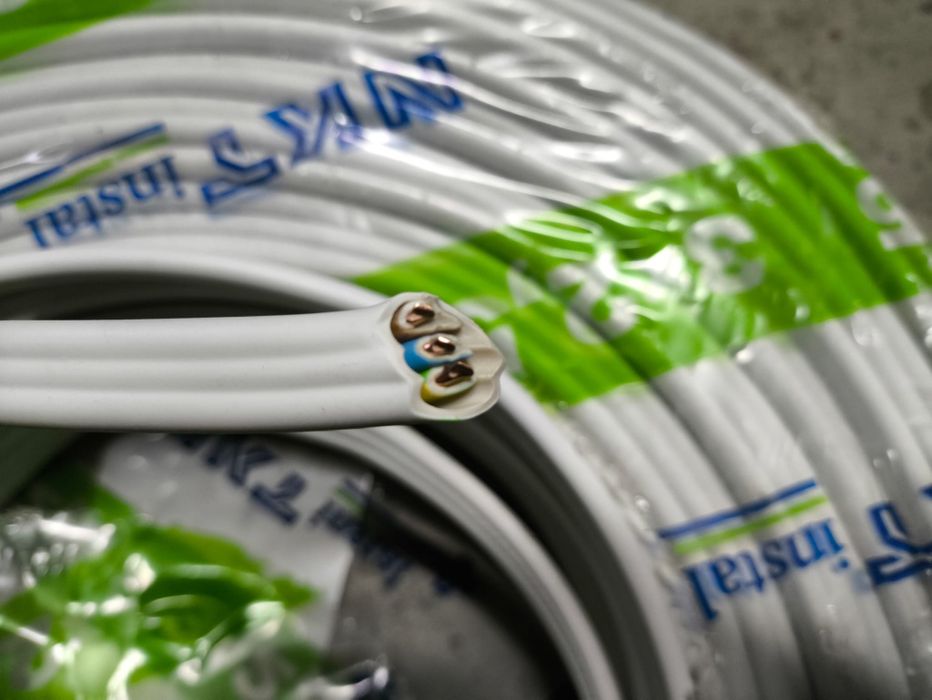 Przewód kabel płaski 3x2,5 NKT 100m