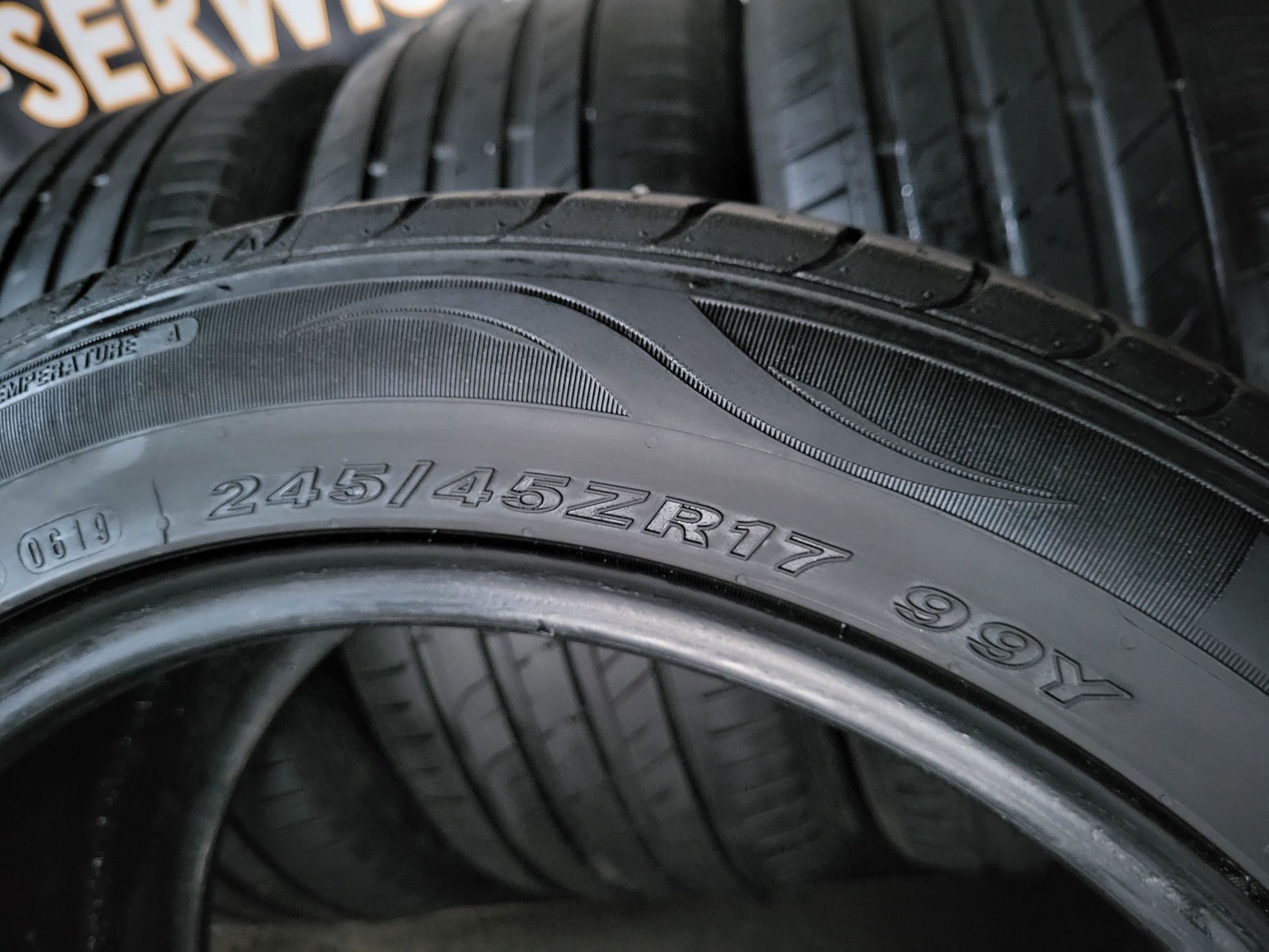 Opony letnie 245/45/17 Nexen 19rok 5mm