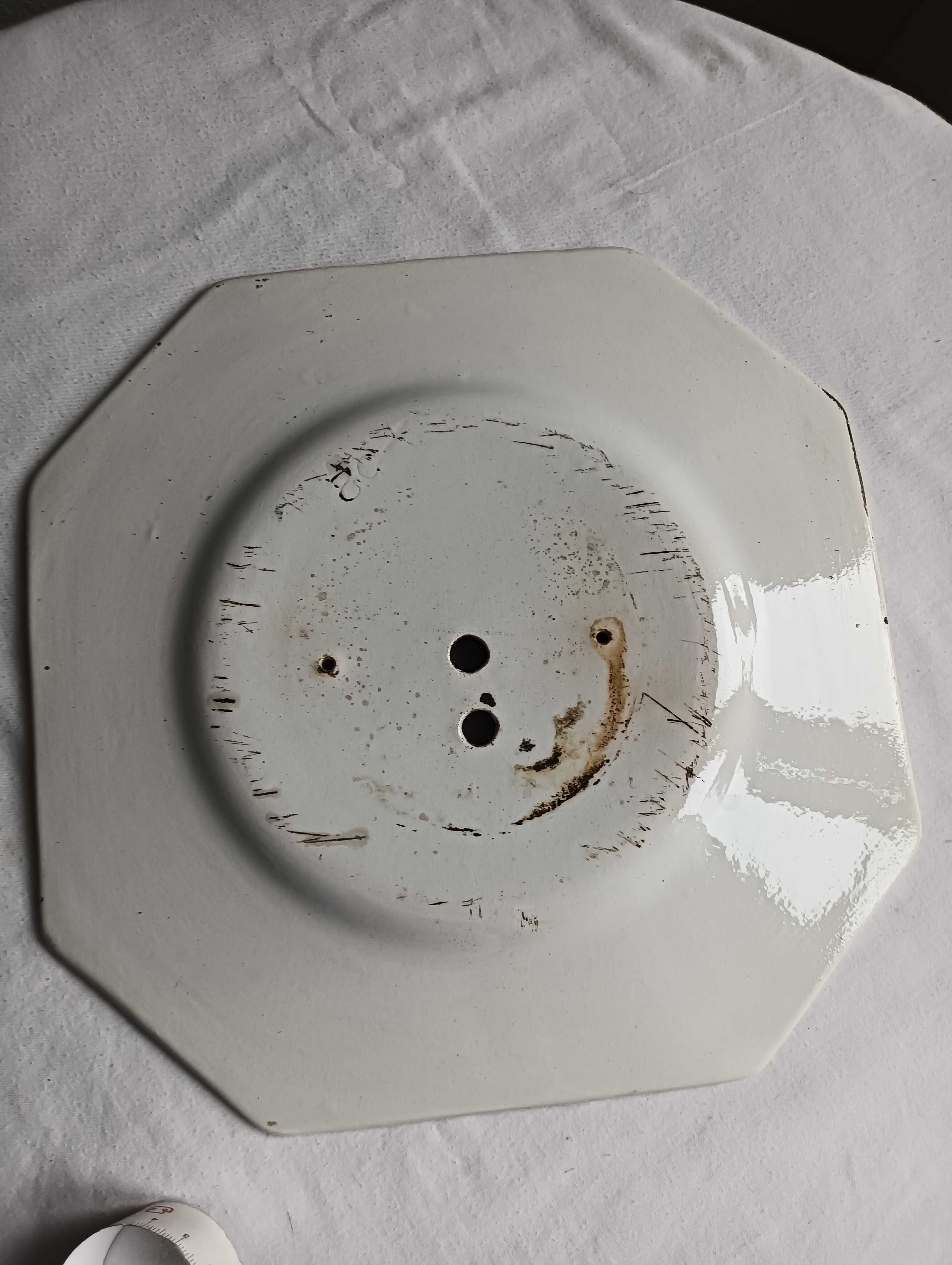 Stara ceramiczna tarcza zegara