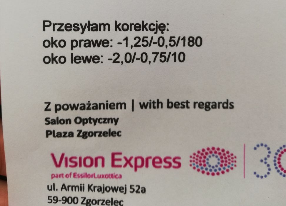 Hugo Okulary korekcyjne